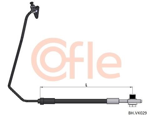 Cofle 92.BH.VK029 Brake Hose 92BHVK029