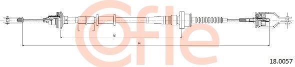 Cofle 92.18.0057 Cable Pull, clutch control 92180057