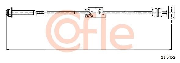 Cofle 92.11.5452 Cable Pull, parking brake 92115452