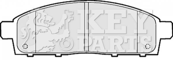 Key parts KBP2054 Brake Pad Set, disc brake KBP2054