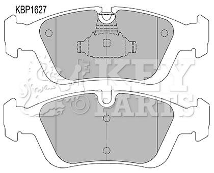 Key parts KBP1627 Brake Pad Set, disc brake KBP1627