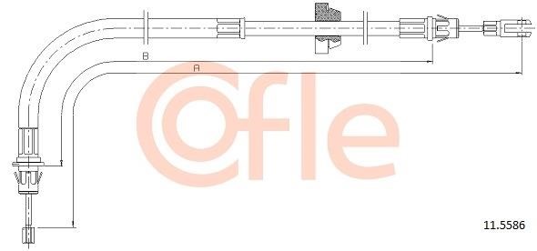 Cofle 92.11.5586 Cable Pull, parking brake 92115586