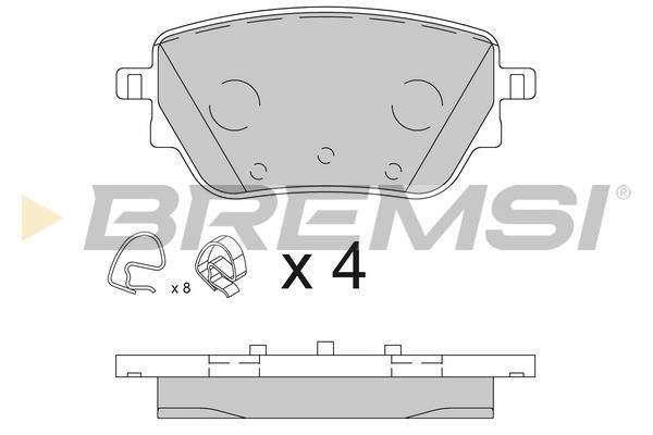 Bremsi BP3855 Brake Pad Set, disc brake BP3855