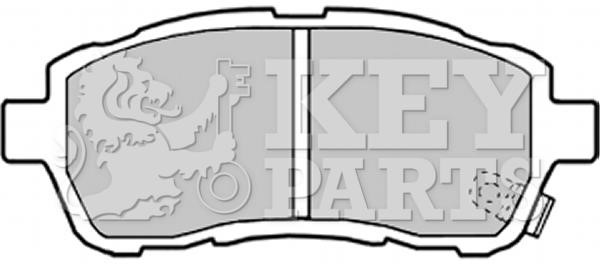 Key parts KBP2304 Brake Pad Set, disc brake KBP2304