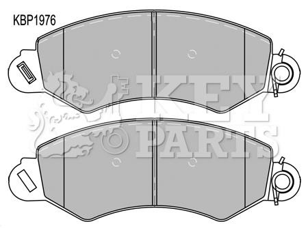 Key parts KBP1976 Brake Pad Set, disc brake KBP1976