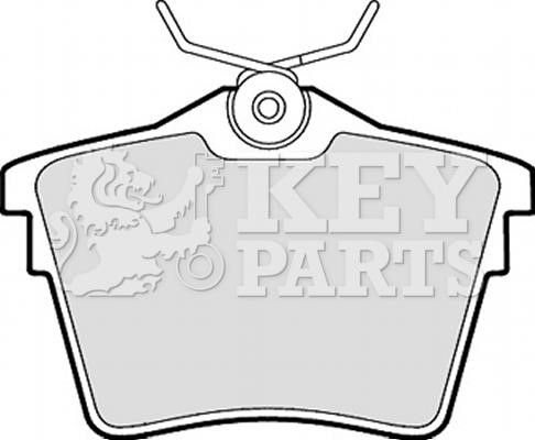 Key parts KBP1899 Brake Pad Set, disc brake KBP1899