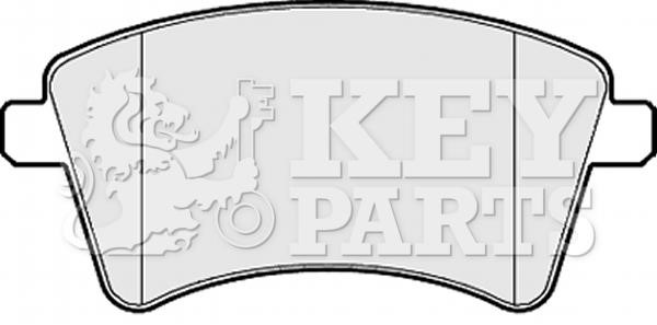 Key parts KBP2152 Brake Pad Set, disc brake KBP2152
