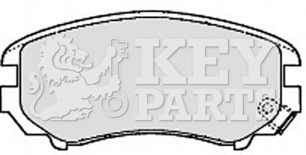 Key parts KBP1884 Brake Pad Set, disc brake KBP1884