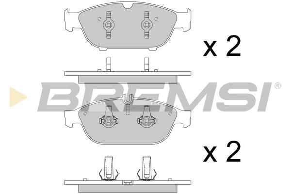 Bremsi BP3795 Brake Pad Set, disc brake BP3795