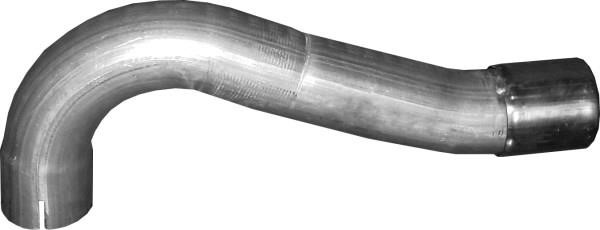 Polmostrow 08.74 Muffler pipe, rear 0874