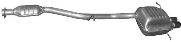 Exhaust muffler Mercedes C-Class: 1385 Polmostrow Muffler assy