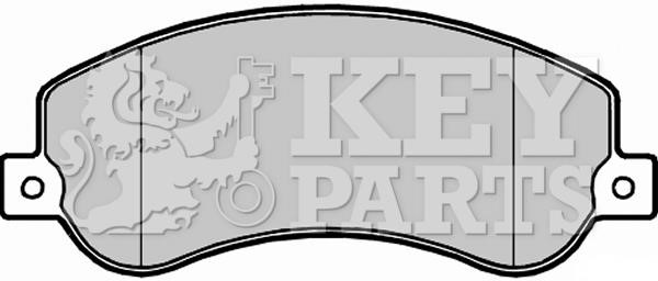 Key parts KBP2281 Brake Pad Set, disc brake KBP2281
