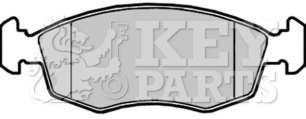 Key parts KBP2310 Brake Pad Set, disc brake KBP2310