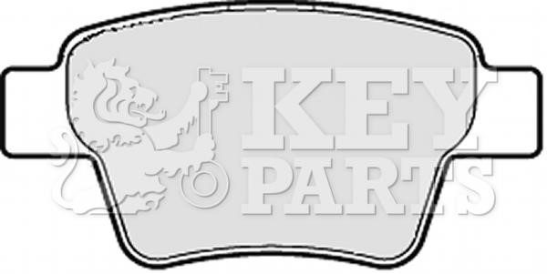 Key parts KBP1983 Brake Pad Set, disc brake KBP1983