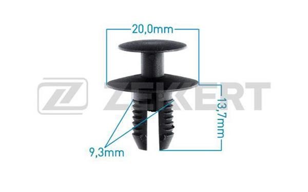 Zekkert BE-2733 Clip, trim/protective strip BE2733