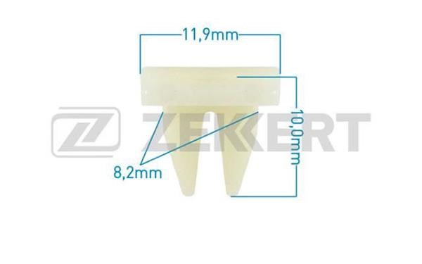 Zekkert BE-1233 Clip, trim/protective strip BE1233