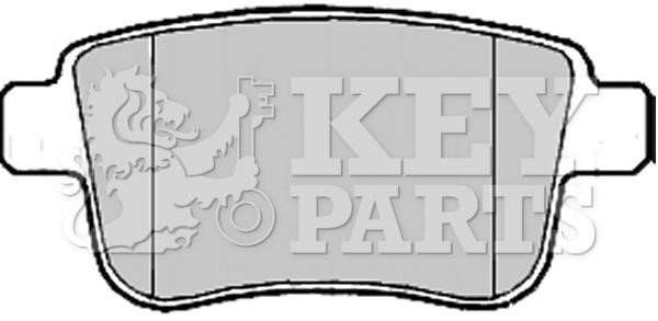 Key parts KBP2185 Brake Pad Set, disc brake KBP2185