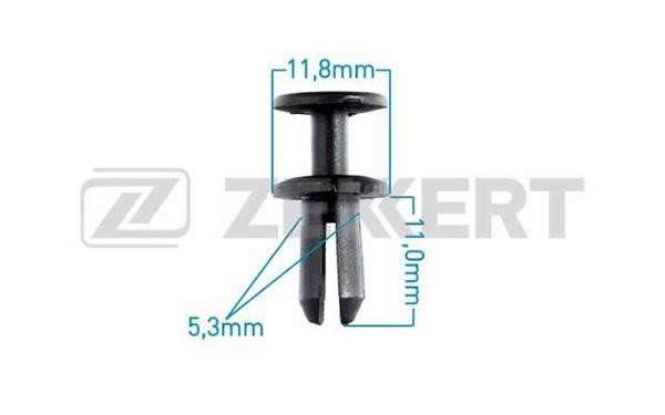 Zekkert BE-1386 Clip, trim/protective strip BE1386