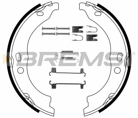 Bremsi GF01881 Parking brake shoes GF01881