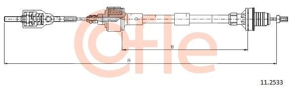 Cofle 92.11.2533 Cable Pull, clutch control 92112533