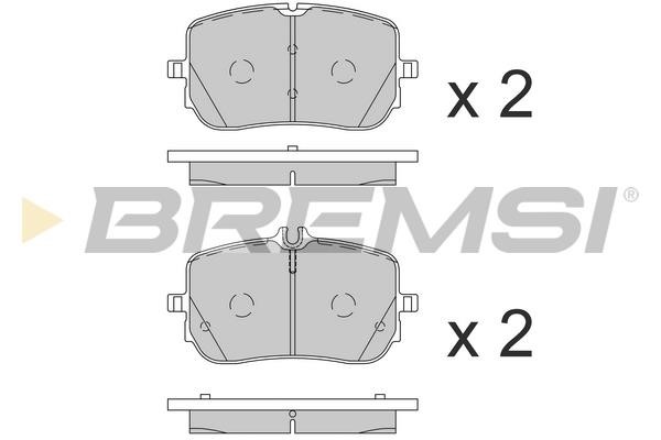Bremsi BP3865 Brake Pad Set, disc brake BP3865
