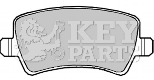 Key parts KBP1982 Brake Pad Set, disc brake KBP1982