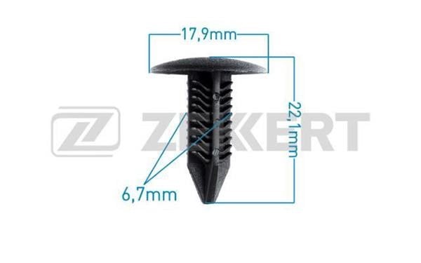 Zekkert BE-1229 Clip, trim/protective strip BE1229