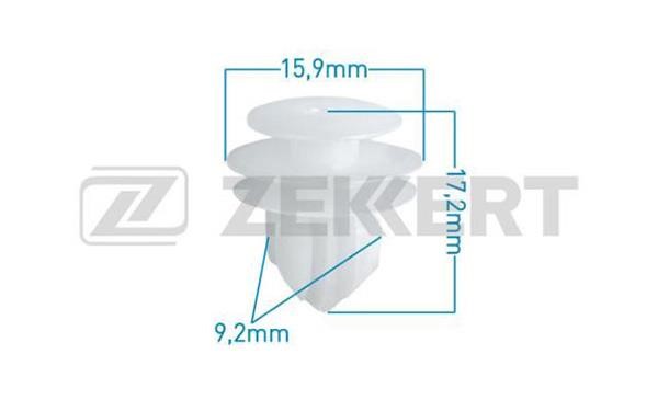 Zekkert BE-3115 Clip, trim/protective strip BE3115