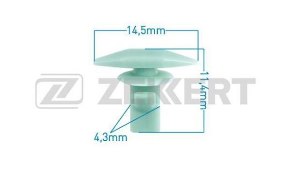 Zekkert BE-2026 Clip, trim/protective strip BE2026