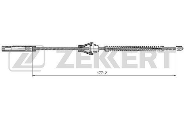 Zekkert BZ-1039 Cable, parking brake BZ1039