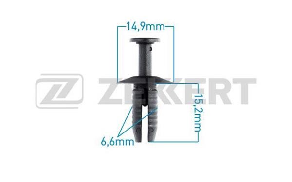 Zekkert BE-2082 Clip, trim/protective strip BE2082