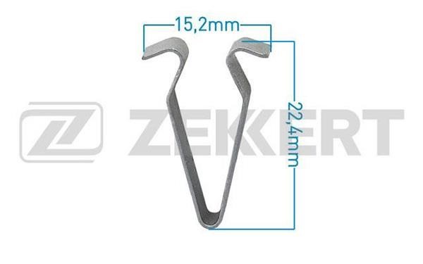 Zekkert BE-2385 Clip, trim/protective strip BE2385