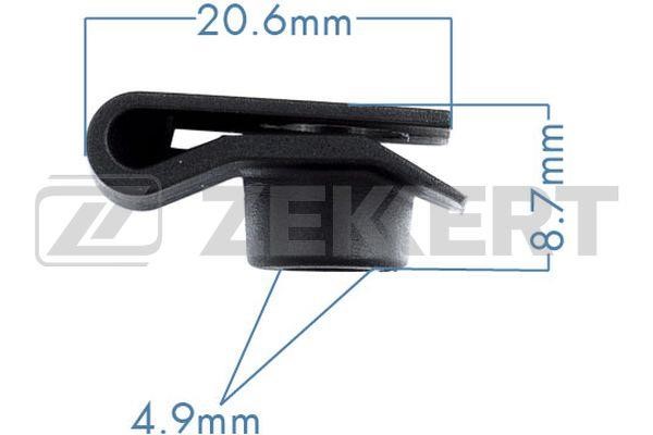 Zekkert BE-2402 Clip, trim/protective strip BE2402