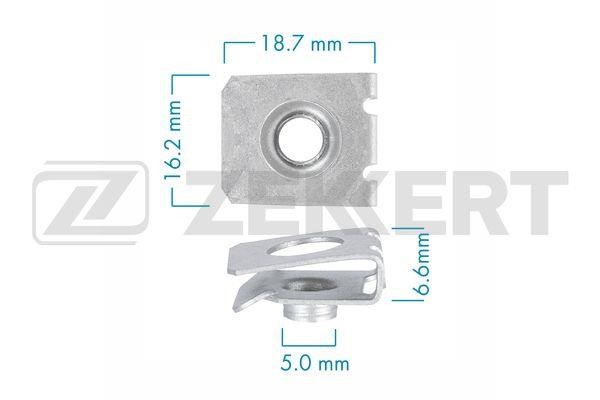 Zekkert BE-3617 Clip, trim/protective strip BE3617