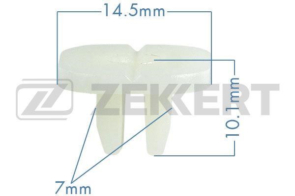 Zekkert BE-2347 Clip, trim/protective strip BE2347