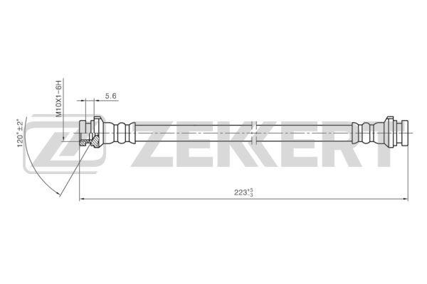 Zekkert BS-9438 Brake Hose BS9438