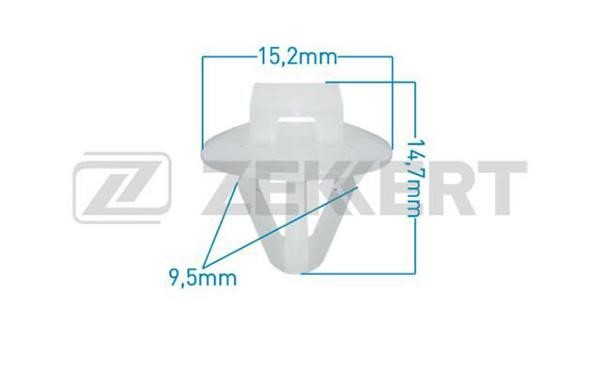Zekkert BE-1020 Clip, trim/protective strip BE1020