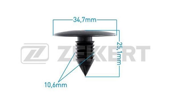 Zekkert BE-1854 Clip, trim/protective strip BE1854