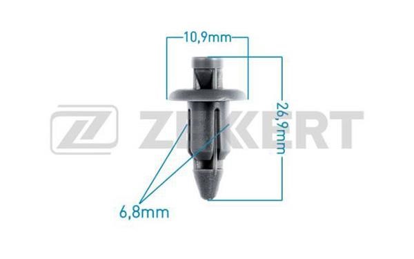 Zekkert BE-1271 Clip, trim/protective strip BE1271