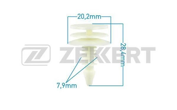 Zekkert BE-2205 Clip, trim/protective strip BE2205
