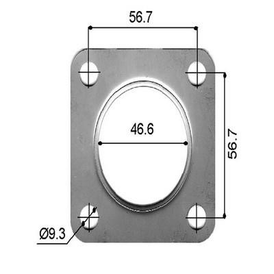 GCG Turbos Australia AATUR041 Turbine gasket AATUR041