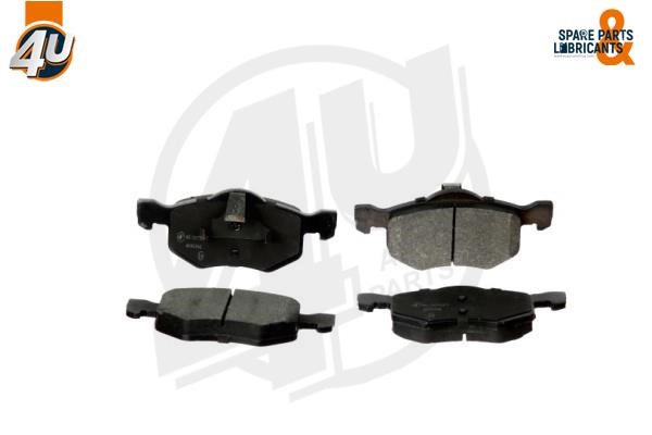 4U 22700FR Brake Pad Set, disc brake 22700FR