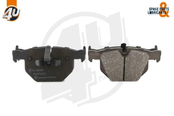 4U 22255BW Brake Pad Set, disc brake 22255BW