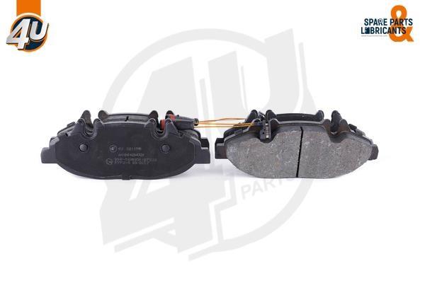 4U 22117MR Brake Pad Set, disc brake 22117MR