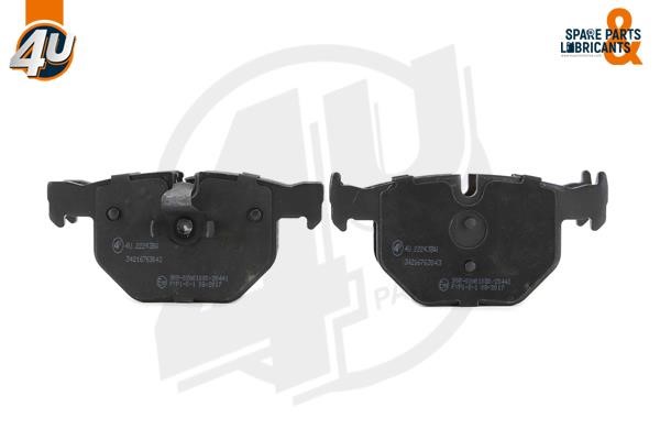 4U 22243BW Brake Pad Set, disc brake 22243BW