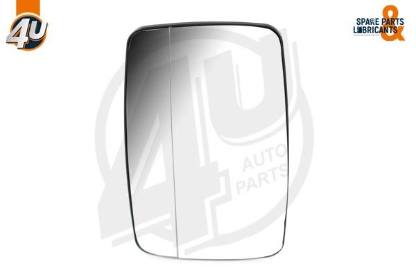 4U 41500MR Mirror Glass, outside mirror 41500MR