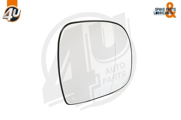 4U 41498MR Mirror Glass, outside mirror 41498MR