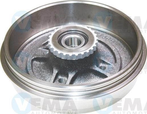 Vema 801312CRF Brake drum with wheel bearing, assy 801312CRF