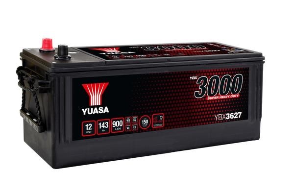 Yuasa YBX3627 Battery Yuasa Super Heavy Duty 12V 143Ah 900A(EN) L+ YBX3627