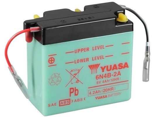 Yuasa 6N4B2A Battery Yuasa 6V 4AH 35A(EN) L+ 6N4B2A
